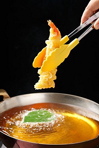 抗菌耐熱カラートング(小)　ｲｴﾛｰ