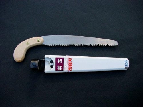 「ヒシカ印」 替刃式剪定鋸 改良刃 240mm 本体